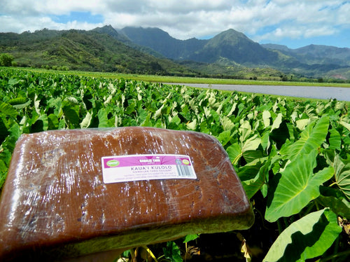 Fresh Kūlolo - Half Slab. Order by Tues 5/21 7pm HST, ship 5/28 *Order early to call dibs