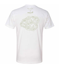 Load image into Gallery viewer, Hanalei Men’s/Unisex White T-Shirt Limited Edition Fundraiser Collab Aloha Modern x Hanalei Taro
