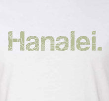 Load image into Gallery viewer, Hanalei Womenʻs White T-Shirt Limited Edition Fundraiser Collab Aloha Modern x Hanalei Taro