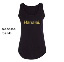 Load image into Gallery viewer, Hanalei Womenʻs Black Tank Limited Edition Fundraiser Collab Aloha Modern x Hanalei Taro